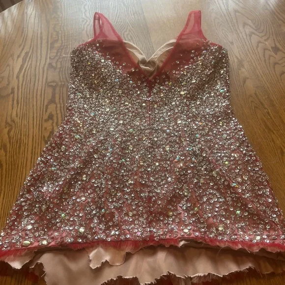 Sherri Hill Vintage Prom Dress Top For Replacement Skirt Jeweled Beaded Bodice - Picture 6 of 10